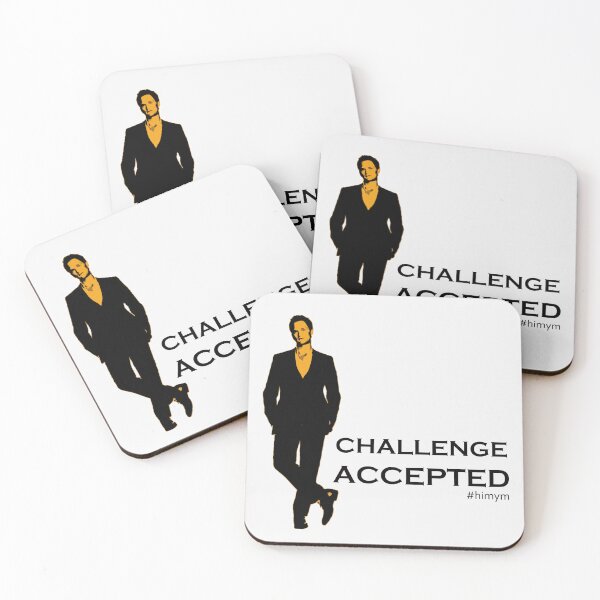 Item preview, Challenge Accepted designed and sold by Fanverse Merchandise.