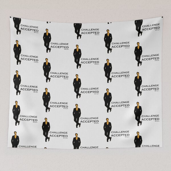 Item preview, Challenge Accepted designed and sold by Fanverse Merchandise.