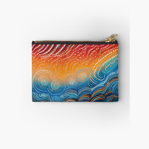 Item preview, Aboriginal Inspired Dot Art - With Clouds designed and sold by GrinGalore.
