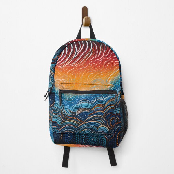 Item preview, Aboriginal Inspired Dot Art - With Clouds designed and sold by GrinGalore.