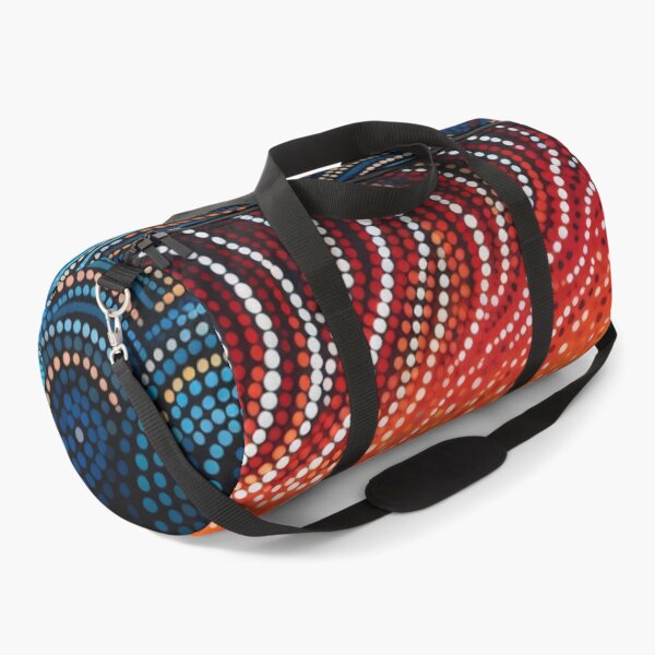 Item preview, Aboriginal Inspired Dot Art - With Clouds designed and sold by GrinGalore.