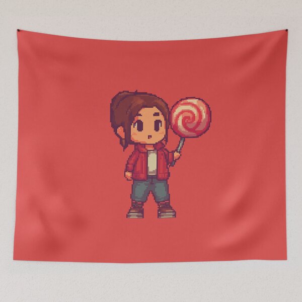 Item preview, Pixel Girl with Lollipop designed and sold by Anwit.
