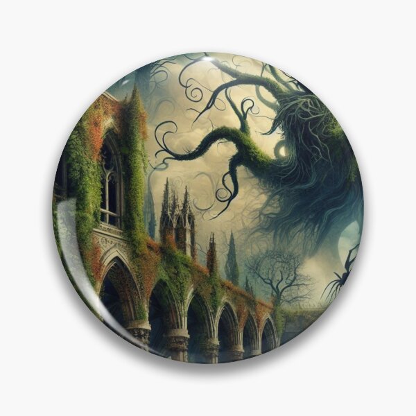 Item preview, ivy covered castles designed and sold by Dominika Farkašová.
