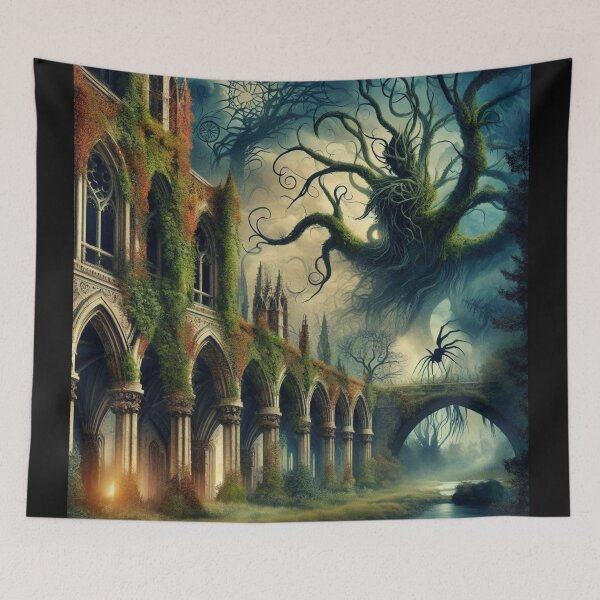 Item preview, ivy covered castles designed and sold by Dominika Farkašová.
