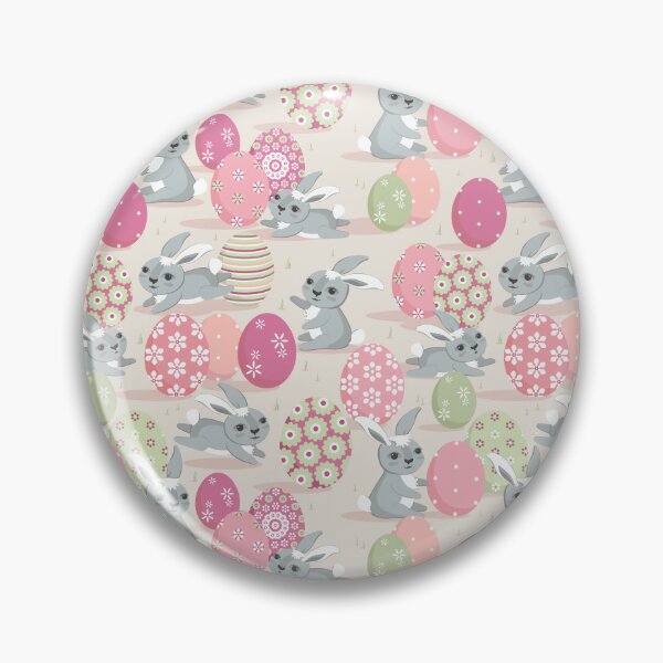 Item preview, Easter bunnies on a light cream background designed and sold by Alex  Blud.