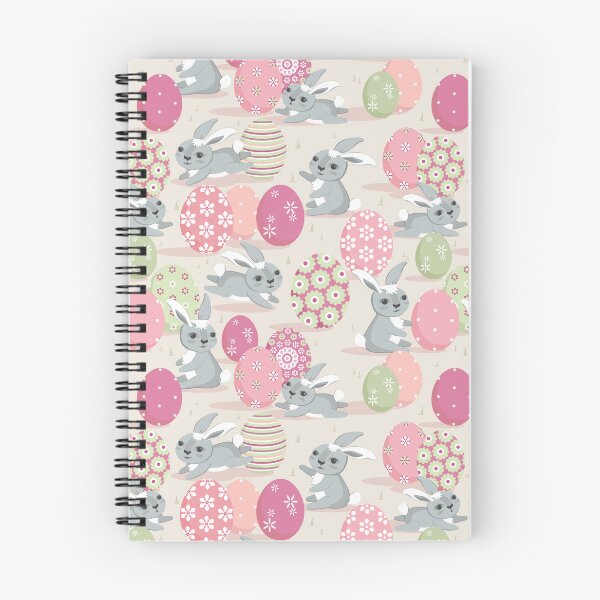 Item preview, Easter bunnies on a light cream background designed and sold by Alex  Blud.