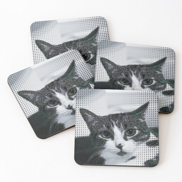 Item preview, Cat Digital Art designed and sold by sabiland.