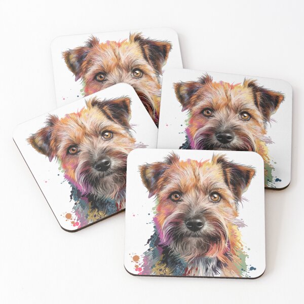 Item preview, Cute Border Terrier Dog Puppy designed and sold by Wennebabs.