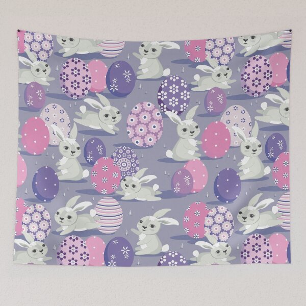 Item preview, Easter bunnies, Purple version designed and sold by Alex  Blud.