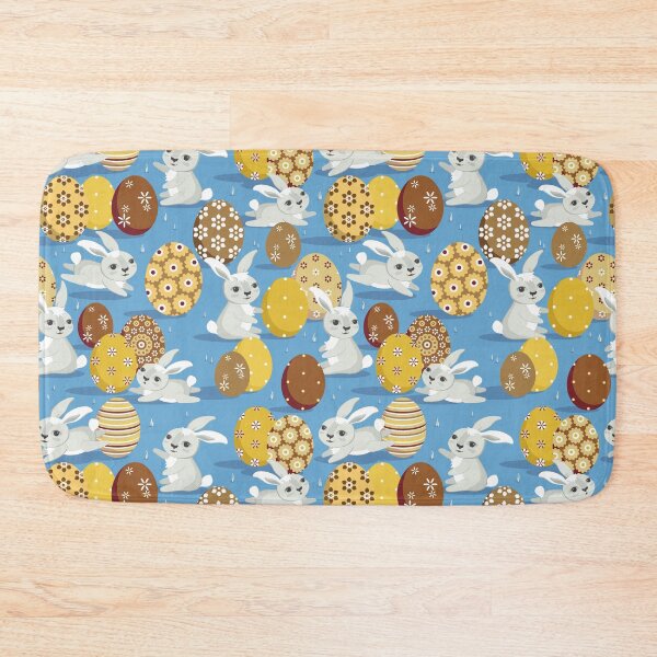 Item preview, Easter bunnies, Blue and yellow version designed and sold by Alex  Blud.