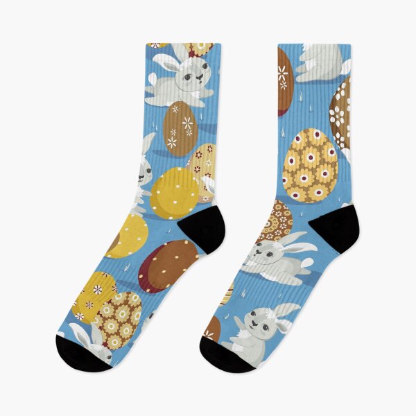 Item preview, Easter bunnies, Blue and yellow version designed and sold by Alex  Blud.