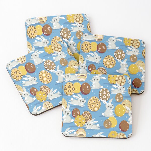 Item preview, Easter bunnies, Blue and yellow version designed and sold by Alex  Blud.