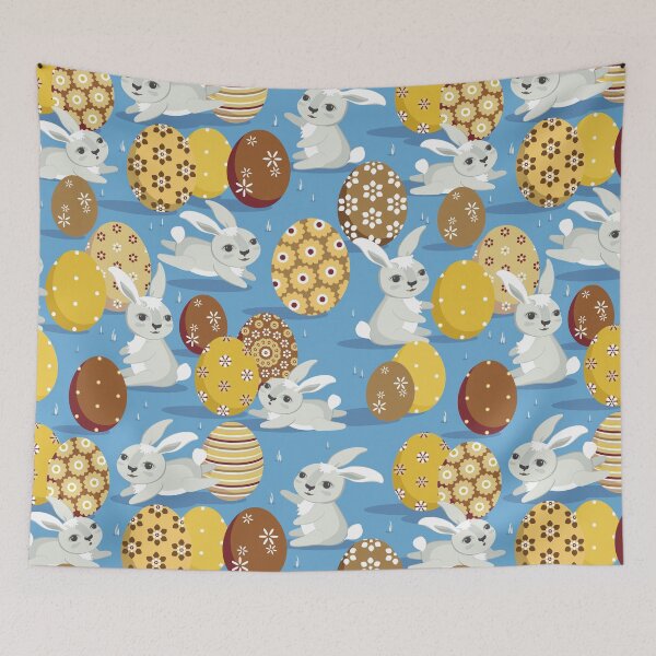 Item preview, Easter bunnies, Blue and yellow version designed and sold by Alex  Blud.