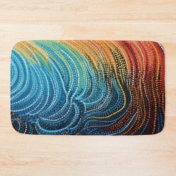 Item preview, Aboriginal Inspired Dot Art - The Birth Of Rainbow designed and sold by GrinGalore.