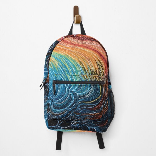 Item preview, Aboriginal Inspired Dot Art - The Birth Of Rainbow designed and sold by GrinGalore.
