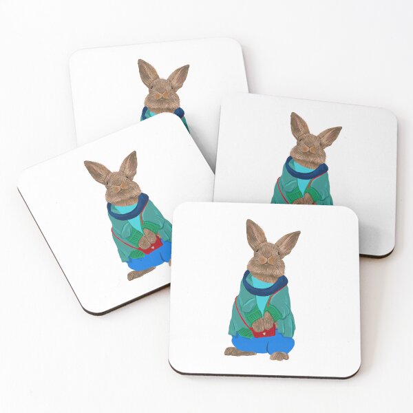 Item preview, Well dressed rabbit designed and sold by Ekaterina Khozatskaya.