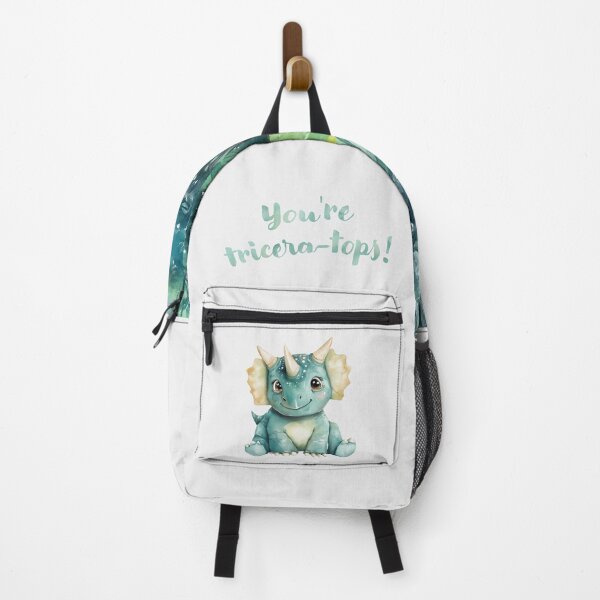 Item preview, Triceratops dinosaur "You're Tricera-tops!"  designed and sold by GraphicGreets.