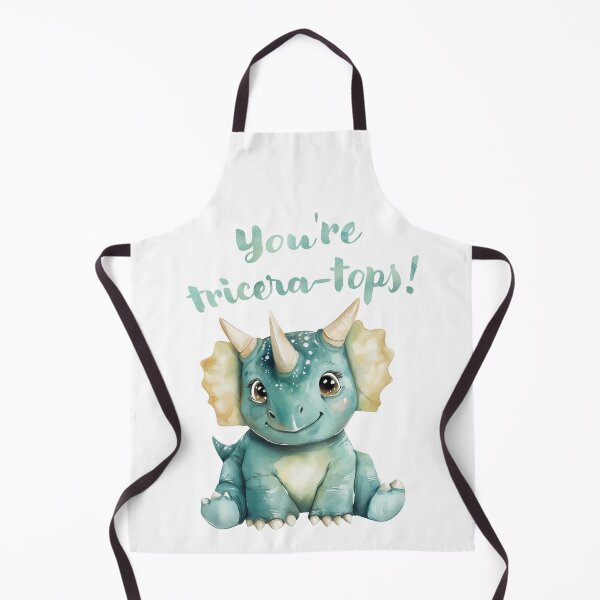 Item preview, Triceratops dinosaur "You're Tricera-tops!"  designed and sold by GraphicGreets.