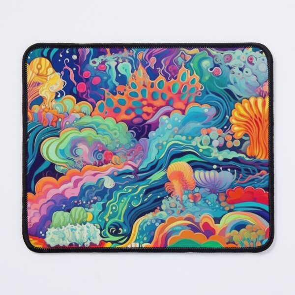 Vista previa del artículo con la obra «Viaje de medusas», diseñado y vendido por Mr Reindeer.