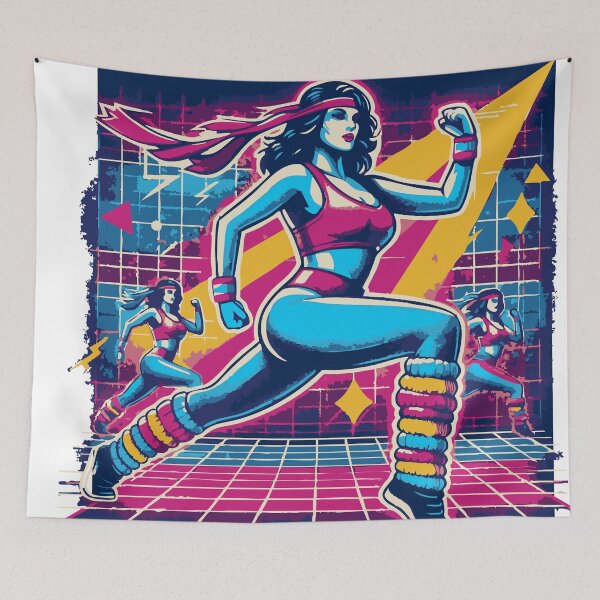 Item preview, Retro Workout Power designed and sold by V-A-H.