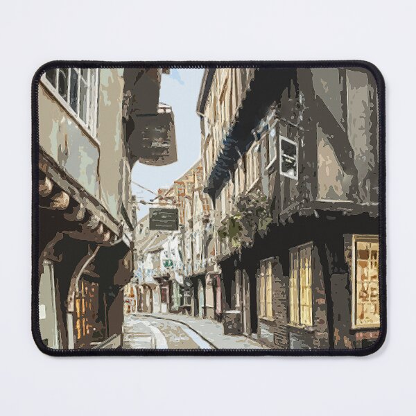 Item preview, The Shambles York Yorkshire England UK. travel poster design Gift designed and sold by BarbaraGlebska.