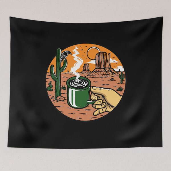 Item preview, Coffee time while camping designed and sold by WildArtistry.