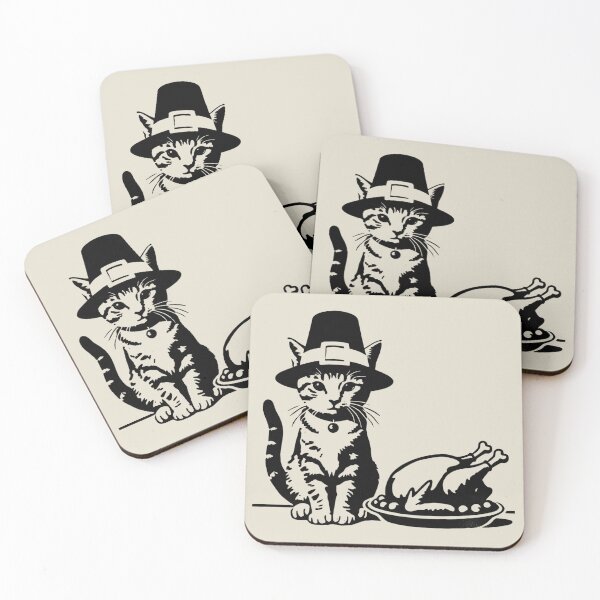 Item preview, Pilgrim Cat and the Feast designed and sold by Blink Art Studio.