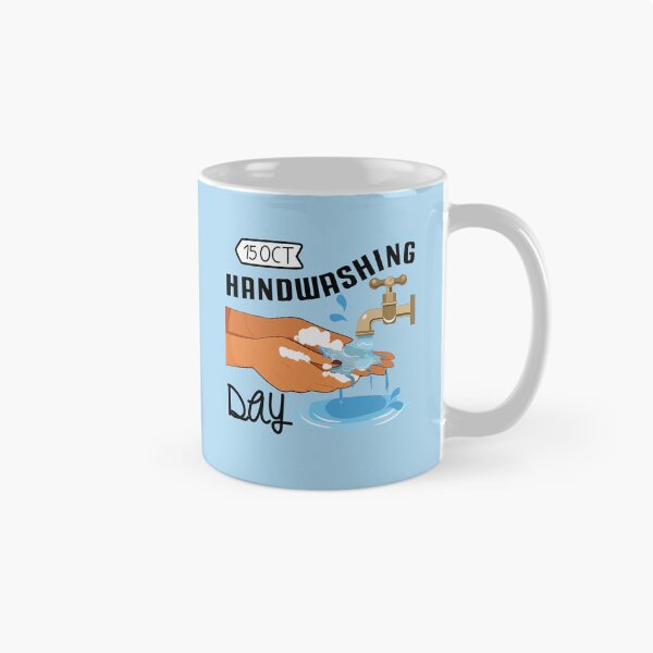 Item preview, 15 October Handwashing Day - Wacky Holidays designed and sold by ChemicalXShop.