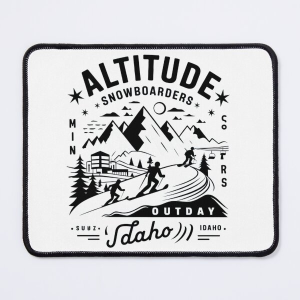 Item preview, Idaho Ski Adventure - Schweitzer Mountain Skiing & Snowboarding Design designed and sold by Colorful-Garden.