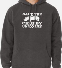 Speichern Sie die Chubby Unicorns Hoodie