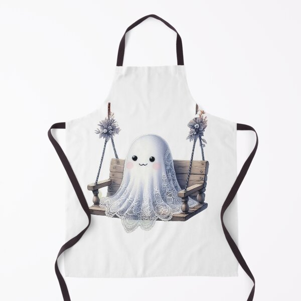 Item preview, Ghost Wearing Lace on Swing designed and sold by DesignsbyVelvet.