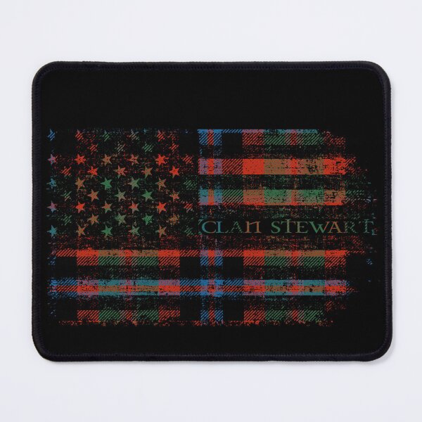 Item preview, Clan Stewart Fragment Scottish tartan US flag kilt Scotland designed and sold by Clan1093.