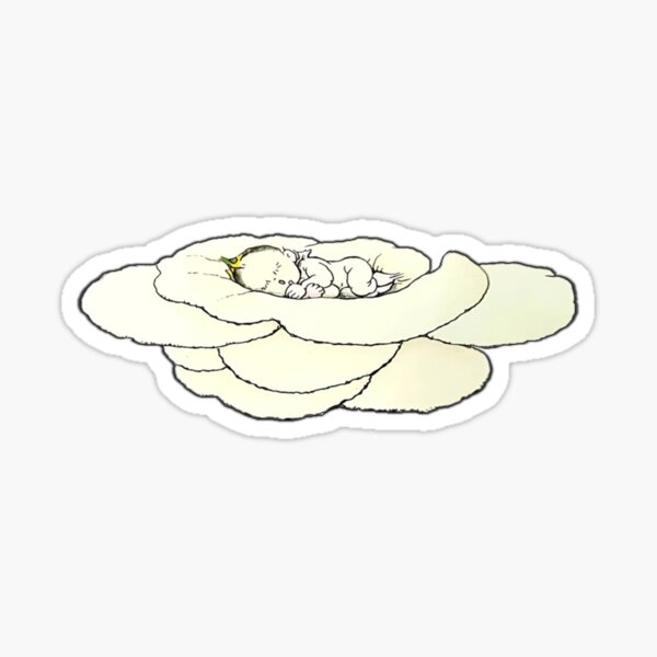 Item preview, Sleeping Flower Baby designed and sold by Ari C.
