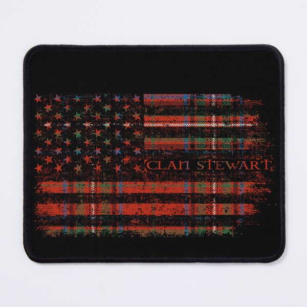Item preview, Clan Stewart of Rothesay Scottish tartan US flag kilt Scotland designed and sold by Clan1093.