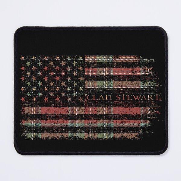 Item preview, Clan Stewart Regency Scottish tartan US flag kilt Scotland designed and sold by Clan1093.