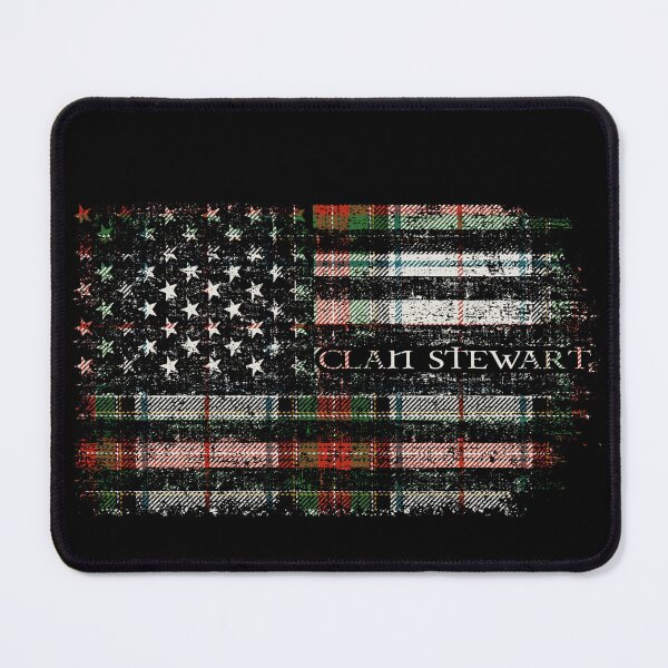 Item preview, Clan Stewart Victoria Scottish tartan US flag kilt Scotland designed and sold by Clan1093.