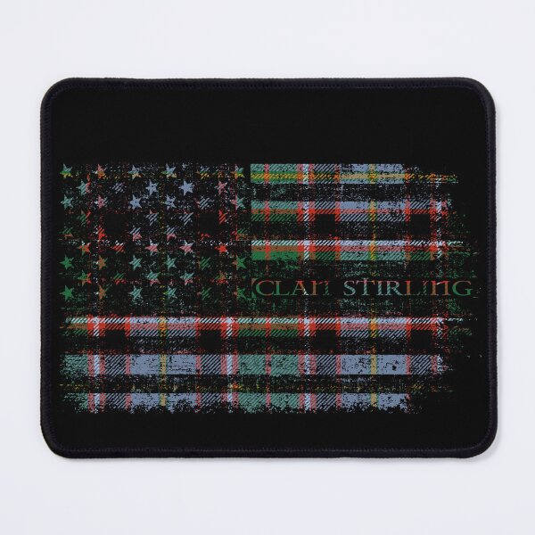 Item preview, Clan Stirling and Bannockburn Scottish tartan US flag kilt Scotland designed and sold by Clan1093.