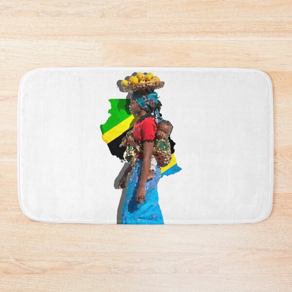 Item preview, Tanzanian mother designed and sold by kikatuniArts.