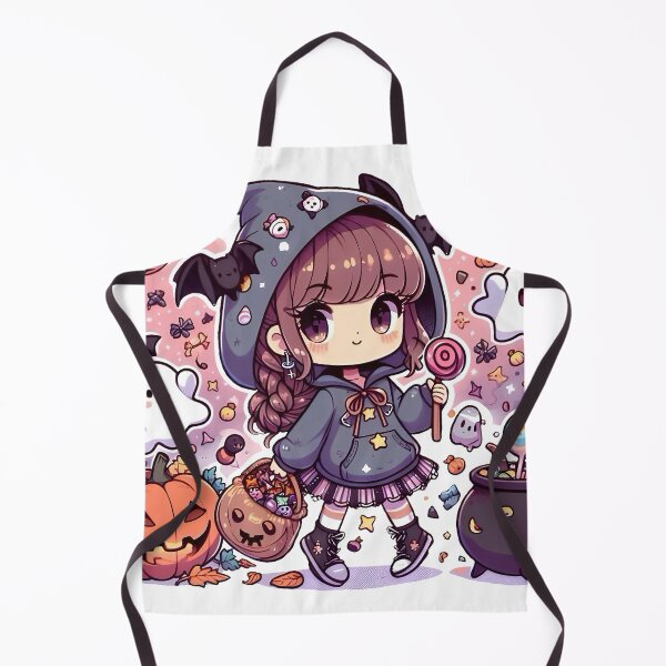 Item preview, Halloween Kawaii Witch Bangsbun Girl designed and sold by bangsbun.