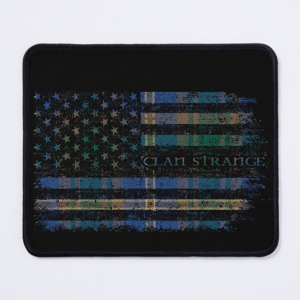 Item preview, Clan Strange of Balcaskie Scottish tartan US flag kilt Scotland designed and sold by Clan1093.