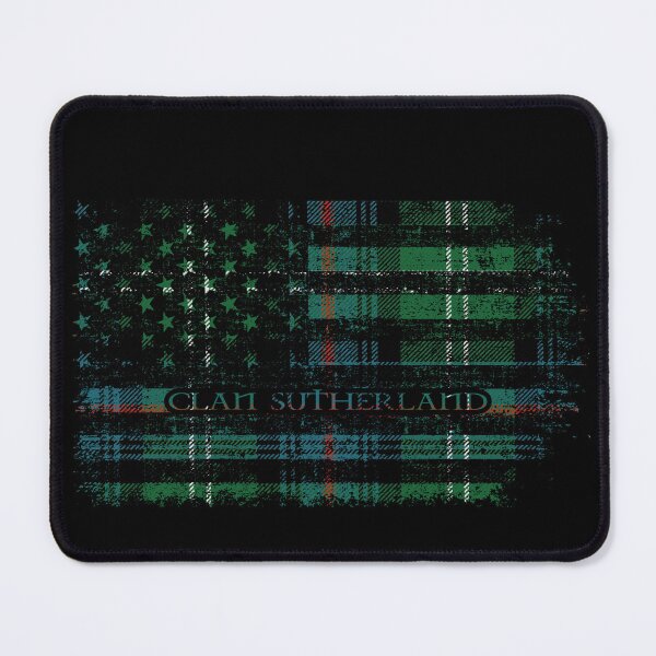 Item preview, Clan Sutherland Scottish tartan US flag kilt Scotland designed and sold by Clan1093.