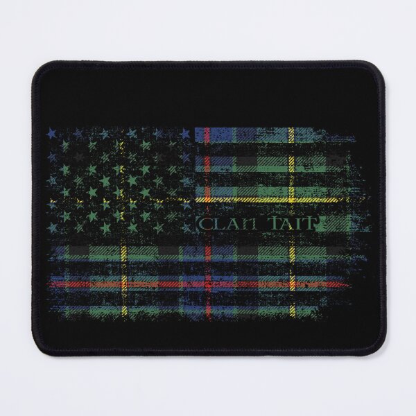 Item preview, Clan Tait Scottish tartan US flag kilt Scotland designed and sold by Clan1093.