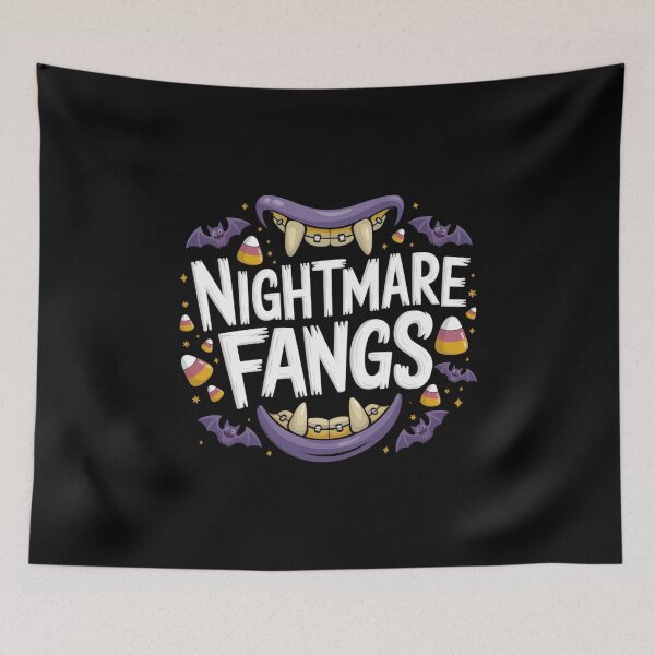 Item preview, Halloween Dental - Nightmare Fangs designed and sold by GRABAPSHOP.