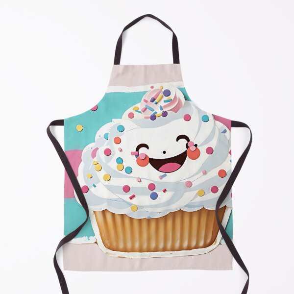 Item preview, Cute Smiling Cupcake designed and sold by FluffyPeels.