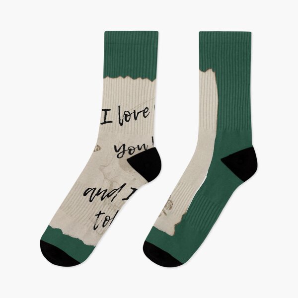Item preview, I love you. You left, and I'd never told you. designed and sold by ArtsyTales.