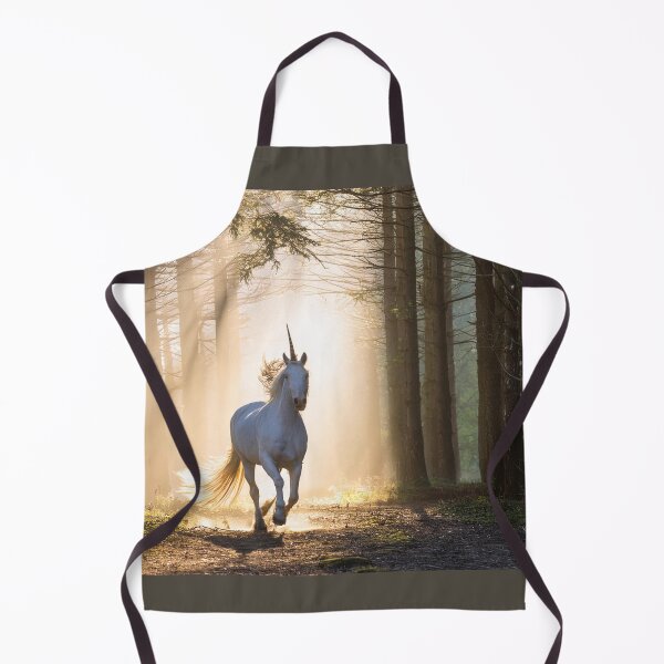 Item preview, White Unicorn in the forest designed and sold by Photopat.