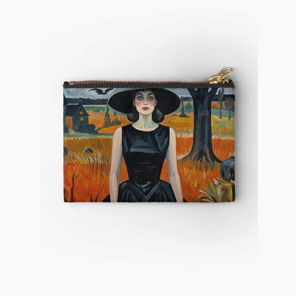 Item preview,  Cool Halloween Witch painting artwork designed and sold by Vintage Designs +.