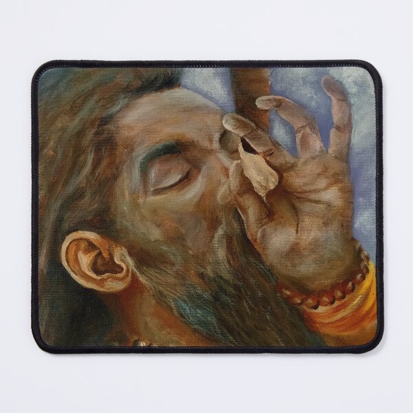 Item preview, Aghori baba with Chillam designed and sold by DaminiSargam.