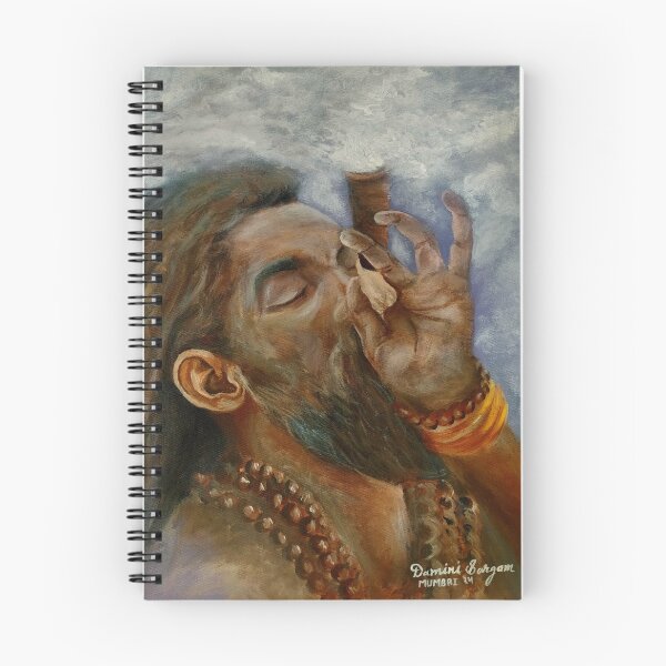 Item preview, Aghori baba with Chillam designed and sold by DaminiSargam.
