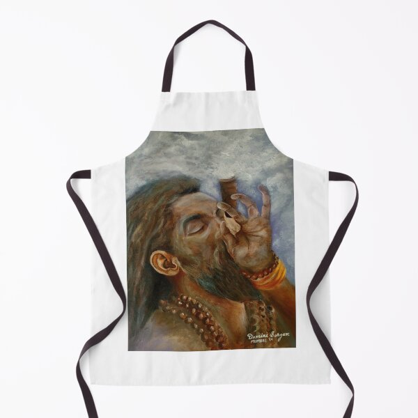 Item preview, Aghori baba with Chillam designed and sold by DaminiSargam.